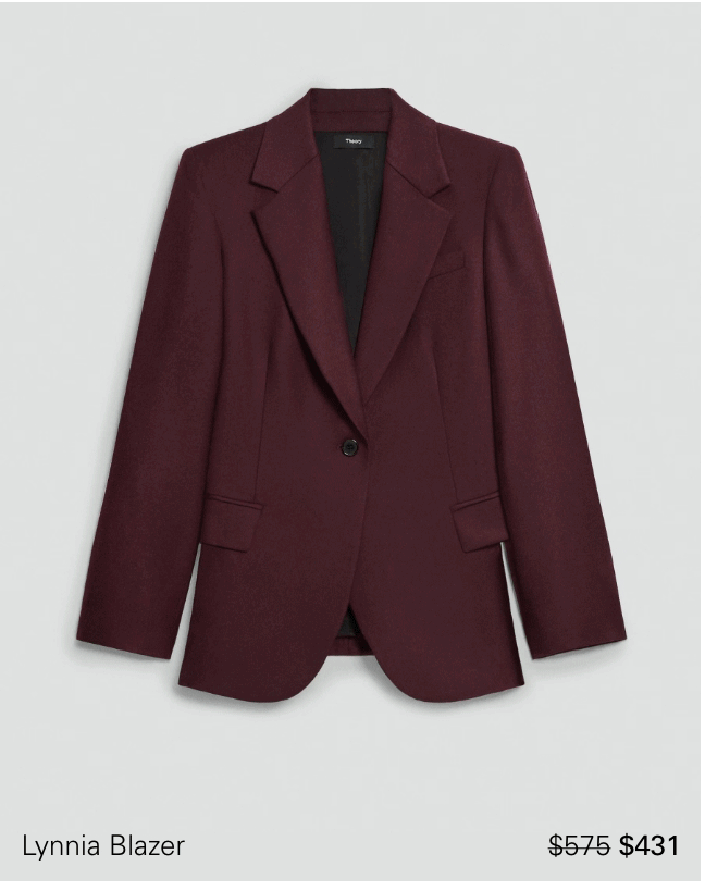 Lynnia Blazer in Sleek Flannel