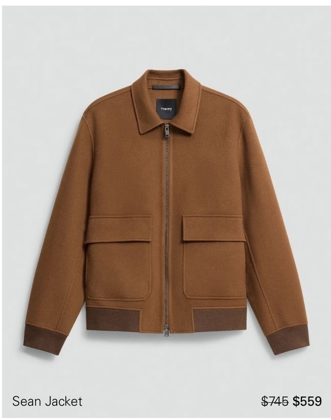 Sean Jacket in Double-Face Wool-Cashmere