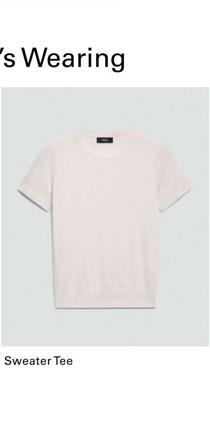 Sweater Tee in Regal Wool