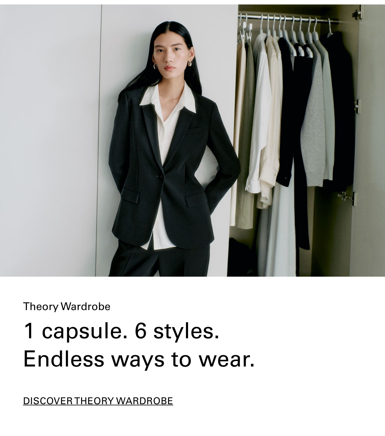 Discover Theory Wardrobe