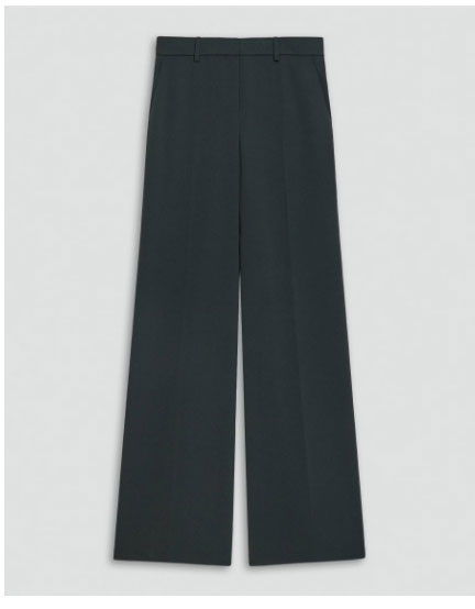Fluid Flare Pant, 33'' in Admiral Crepe