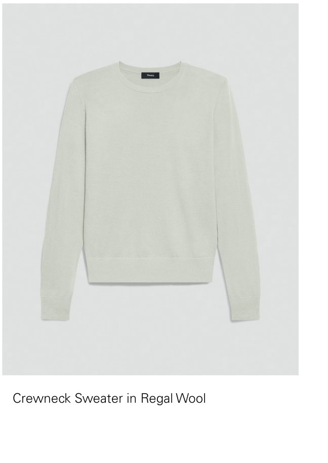 Crewneck Sweater in Regal Wool