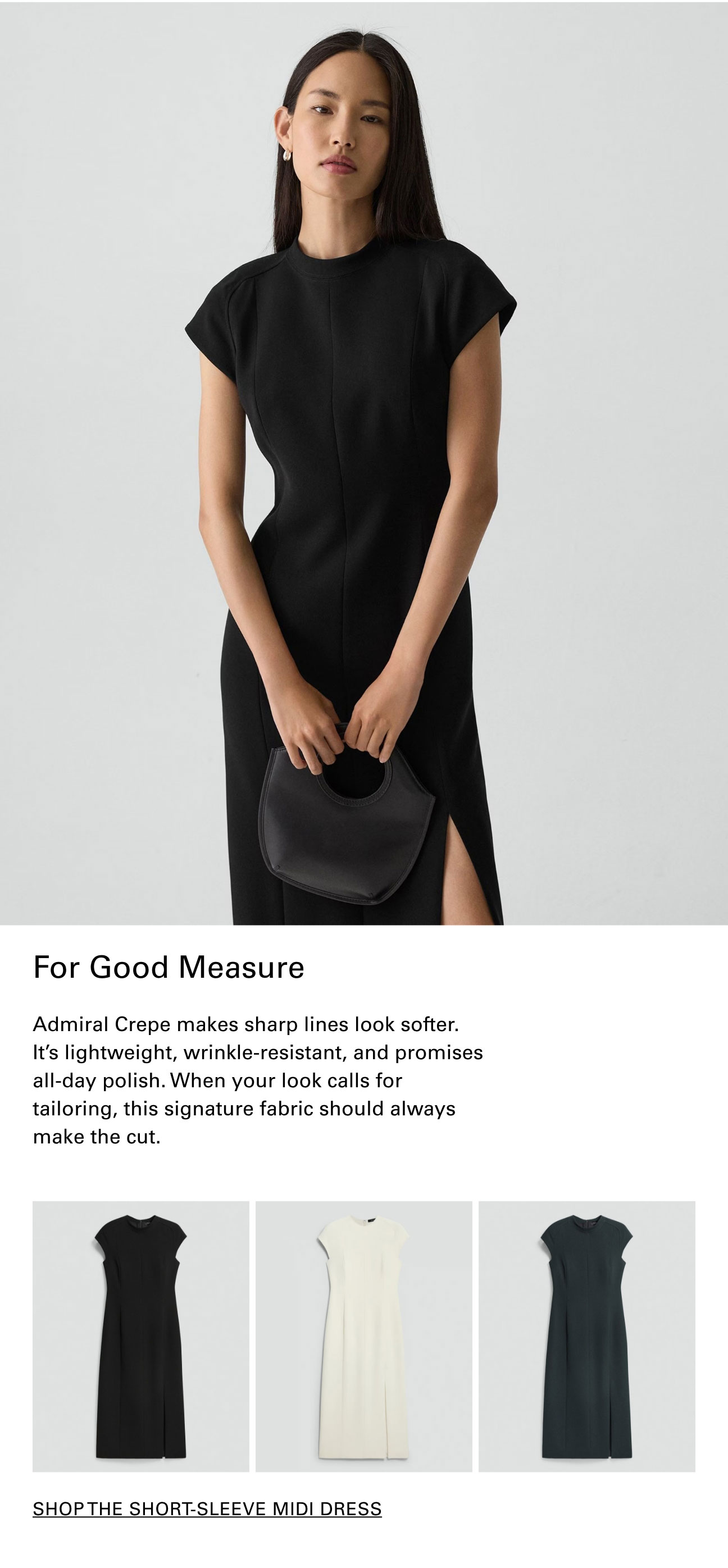 Shop The Short-Sleeve Midi Dress