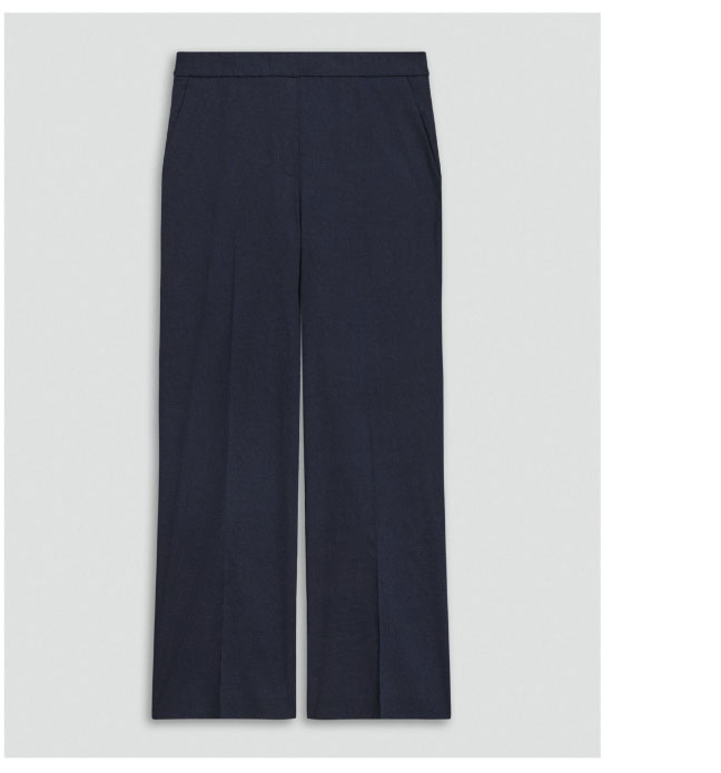 Classic Straight Pull-On Pant in Good Linen