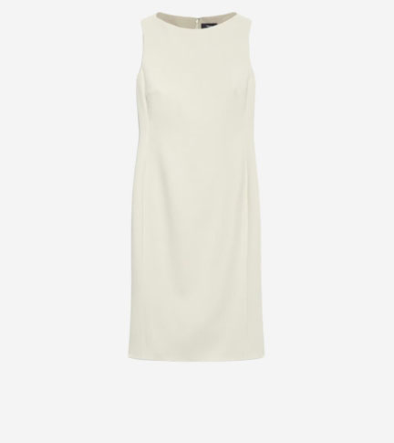 Flared Dress in Admiral Crepe