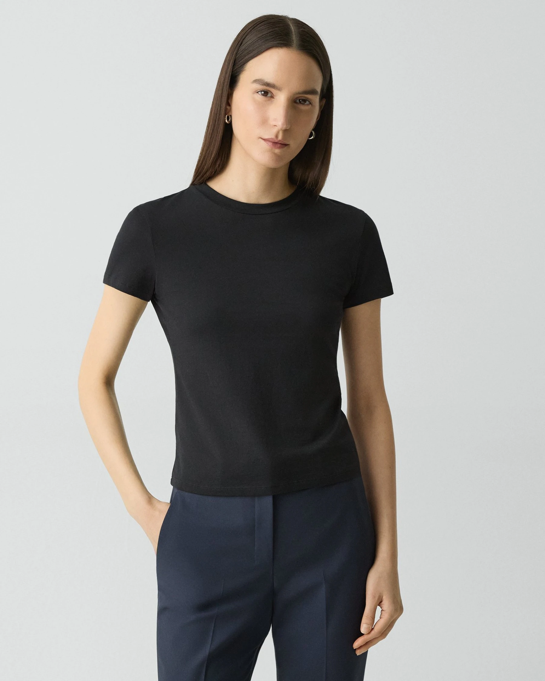 Treeca Pull-On Pant in Admiral Crepe
