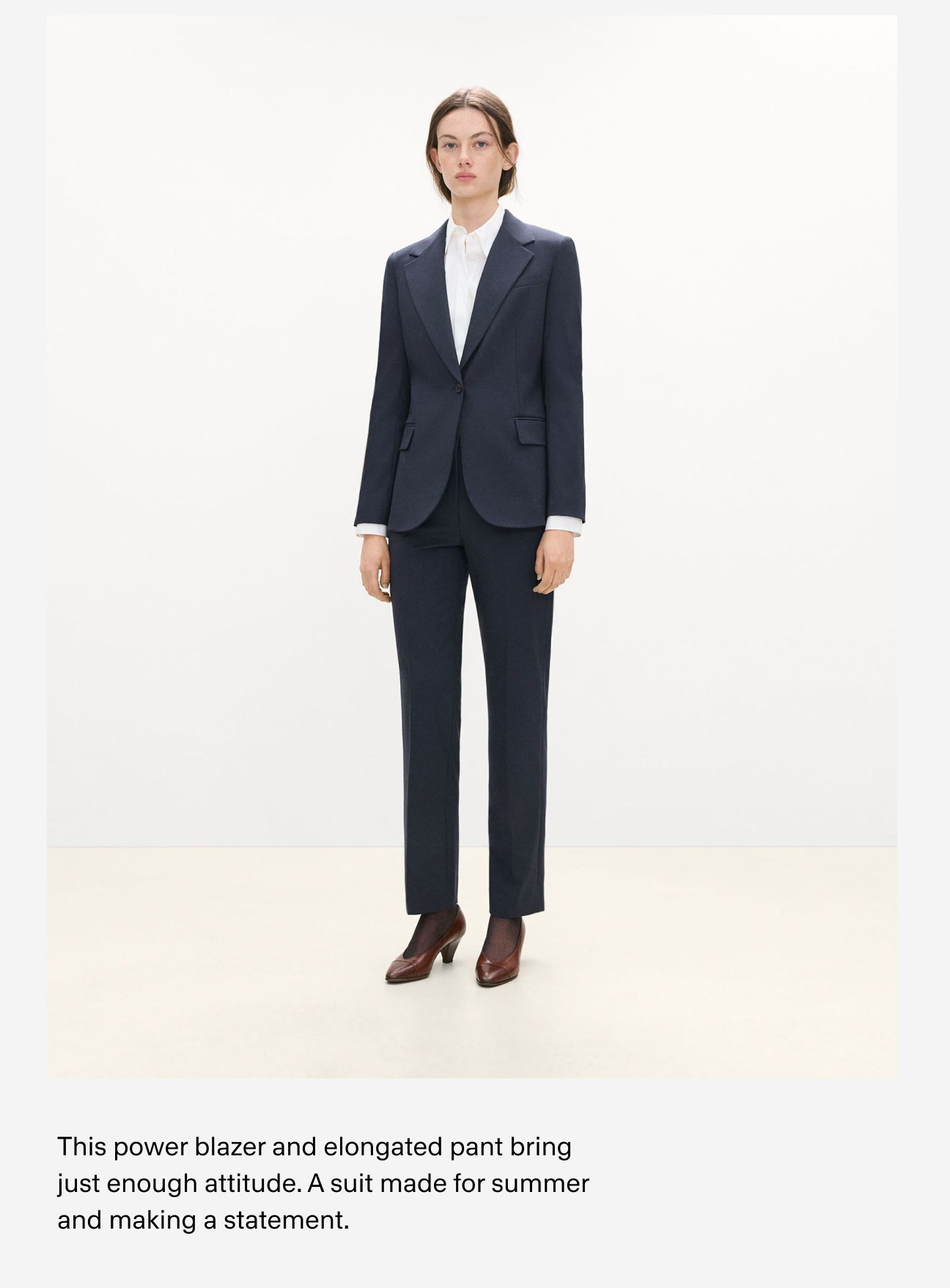Lynnia Blazer in Good Wool