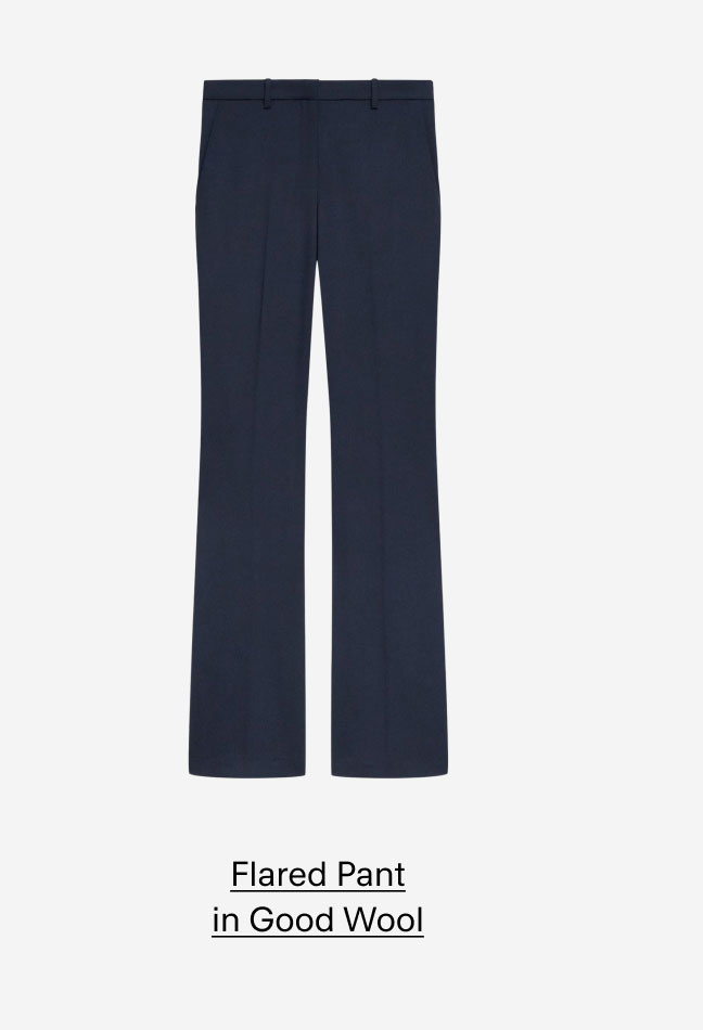 Flared Pant, 34'' in Good Wool