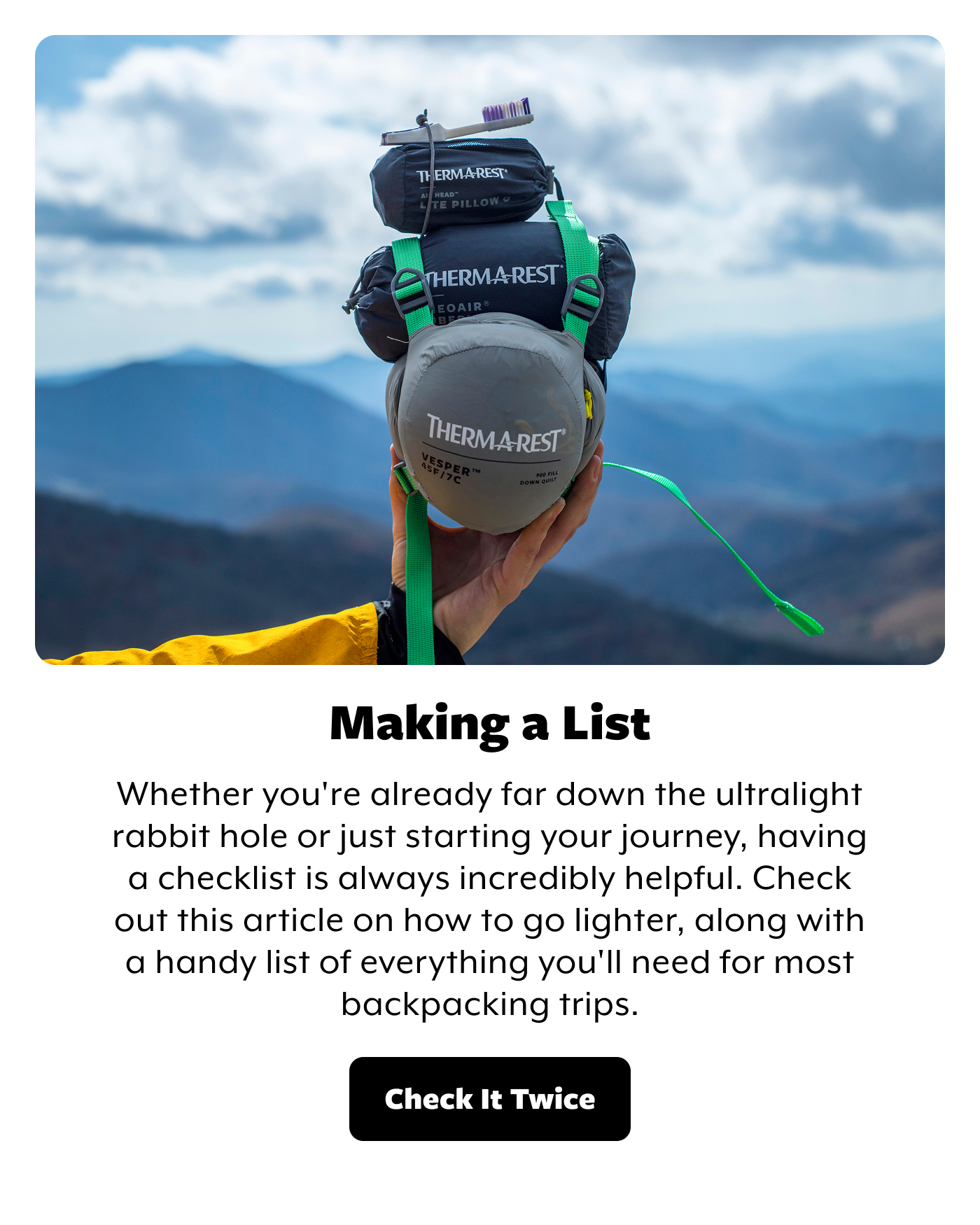 Ultralight_Gear_Checklist