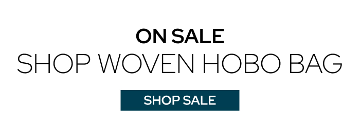 On Sale Shop Woven Hobo Bag