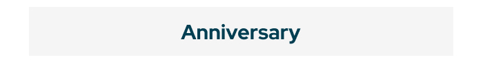 Anniversary