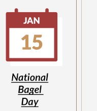 National Bagel Day