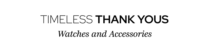 Timeless Thank Yous