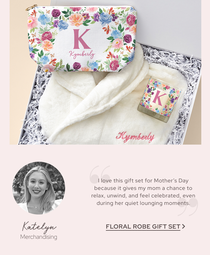 Floral Robe Gift Set