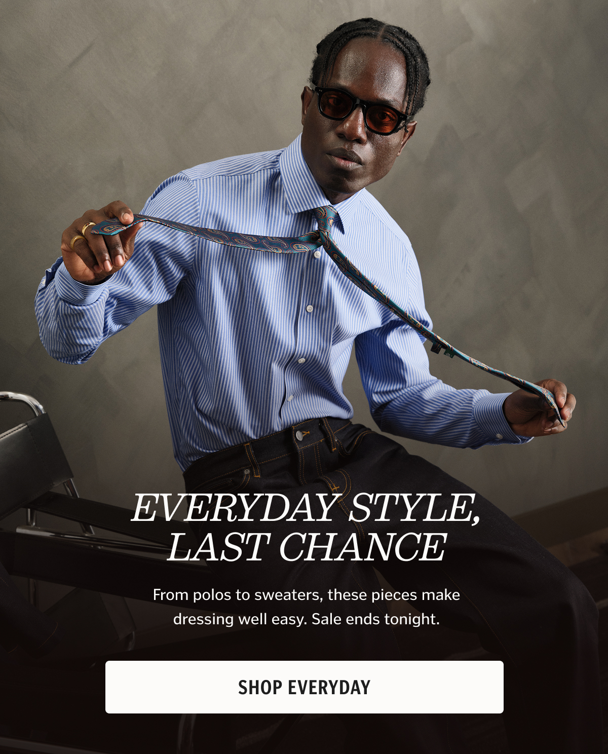  From polos to sweaters, these pieces make dressing well easy. Sale ends tonight.