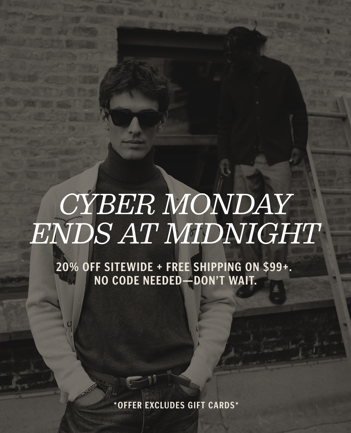 20% off sitewide + free shipping on $99+. No code needed—don’t wait. *Offer excludes Gift 