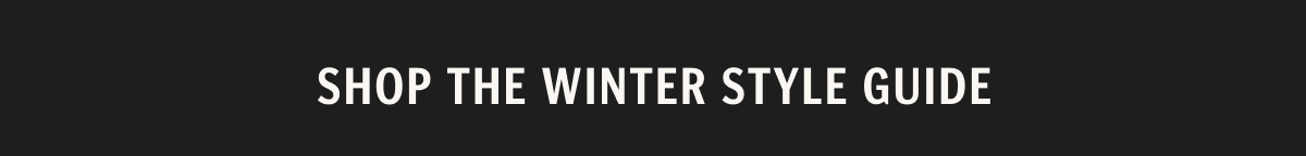Winter Style Guide