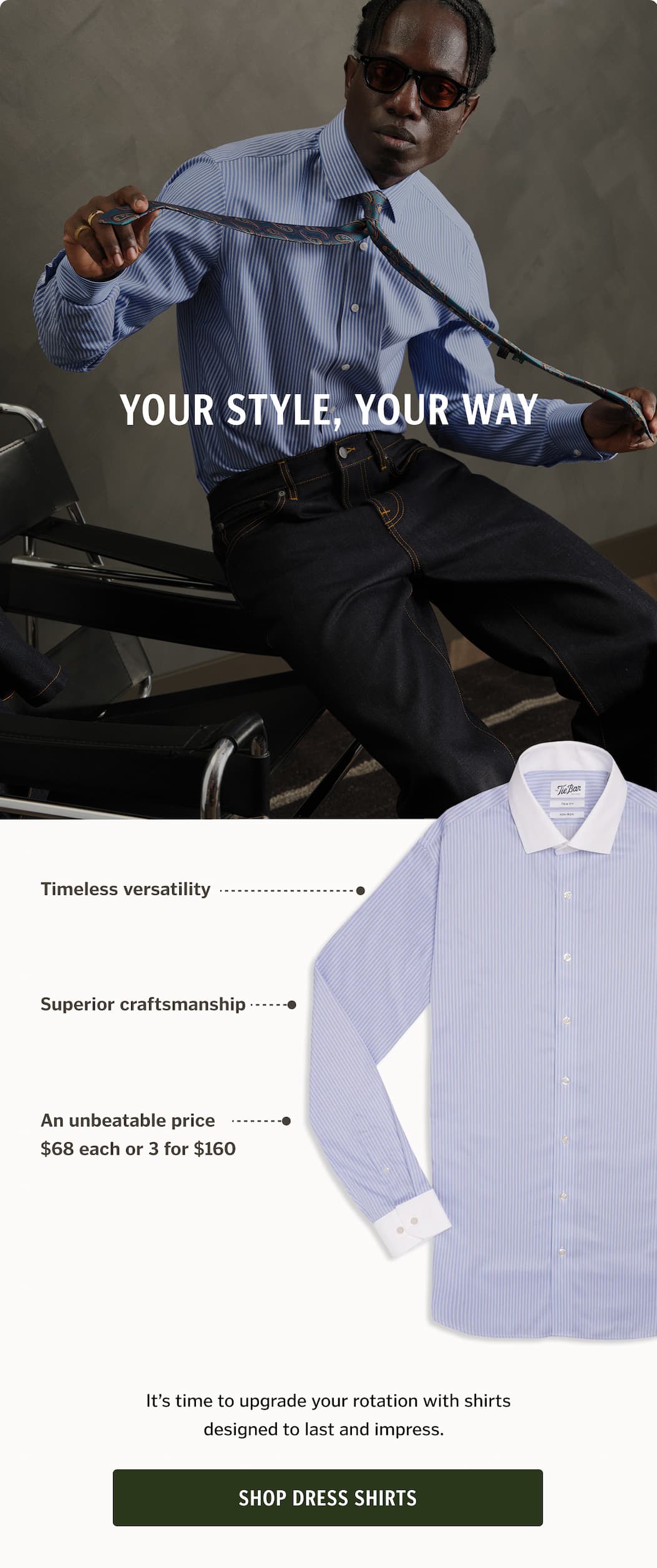 Your Style, Your Way. Shop Dress Shirts. 