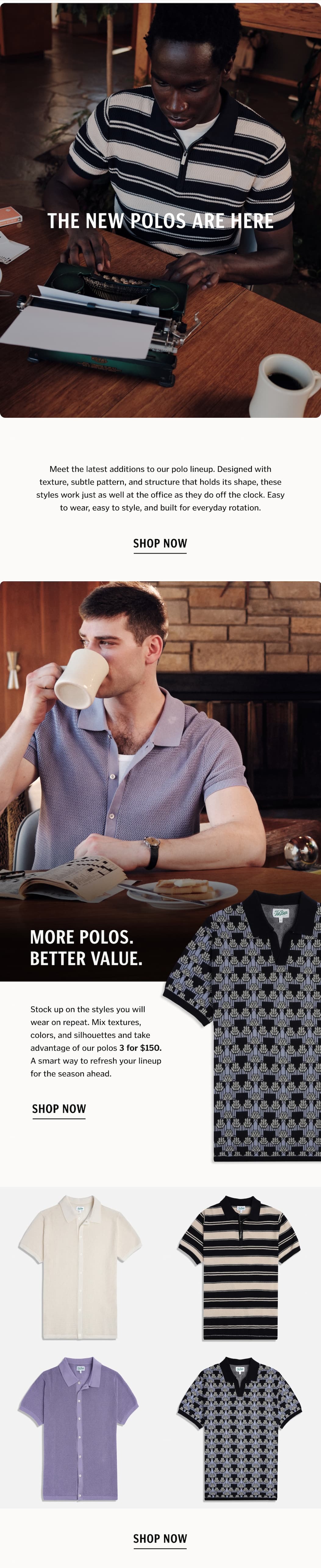 The New Polos Are Here