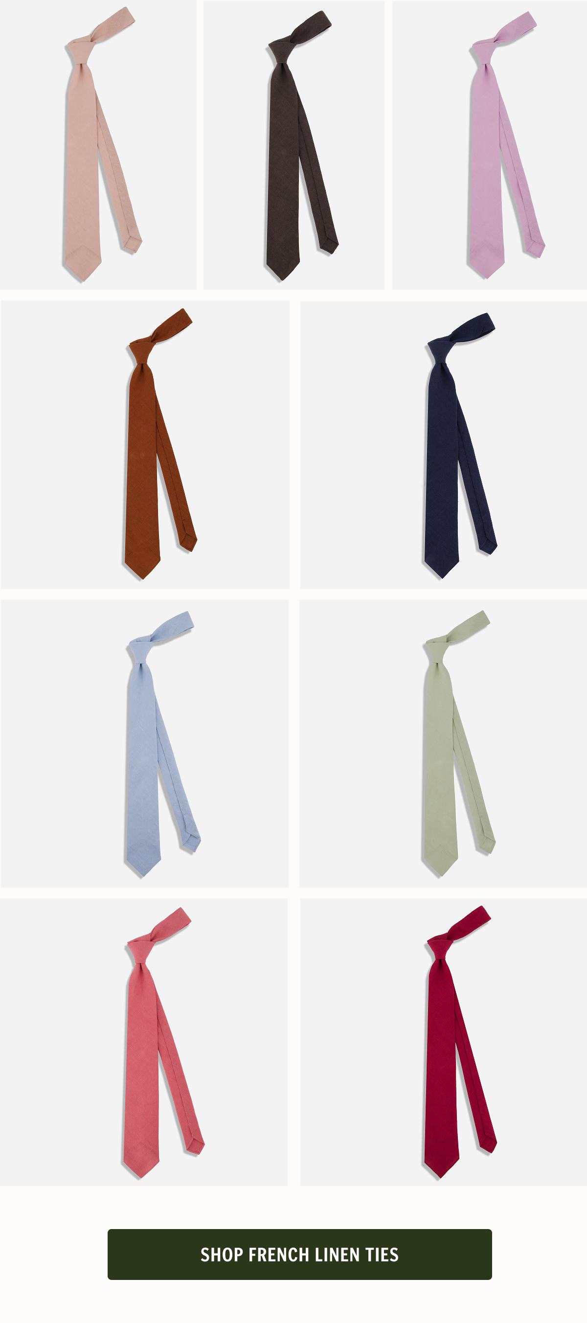 Shop French Linen Ties