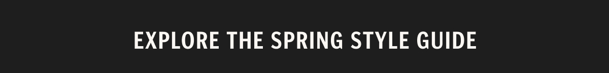 Explore The Spring Style Guide