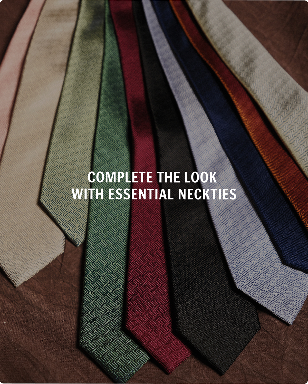 Complete the Look: Essential Neckties