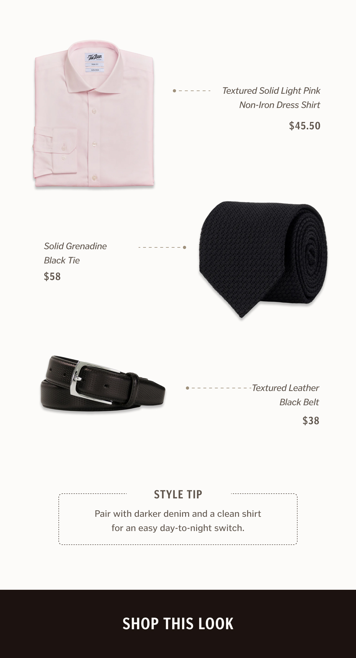 Pair with darker denim and a clean shirt for an easy day-to-night switch.