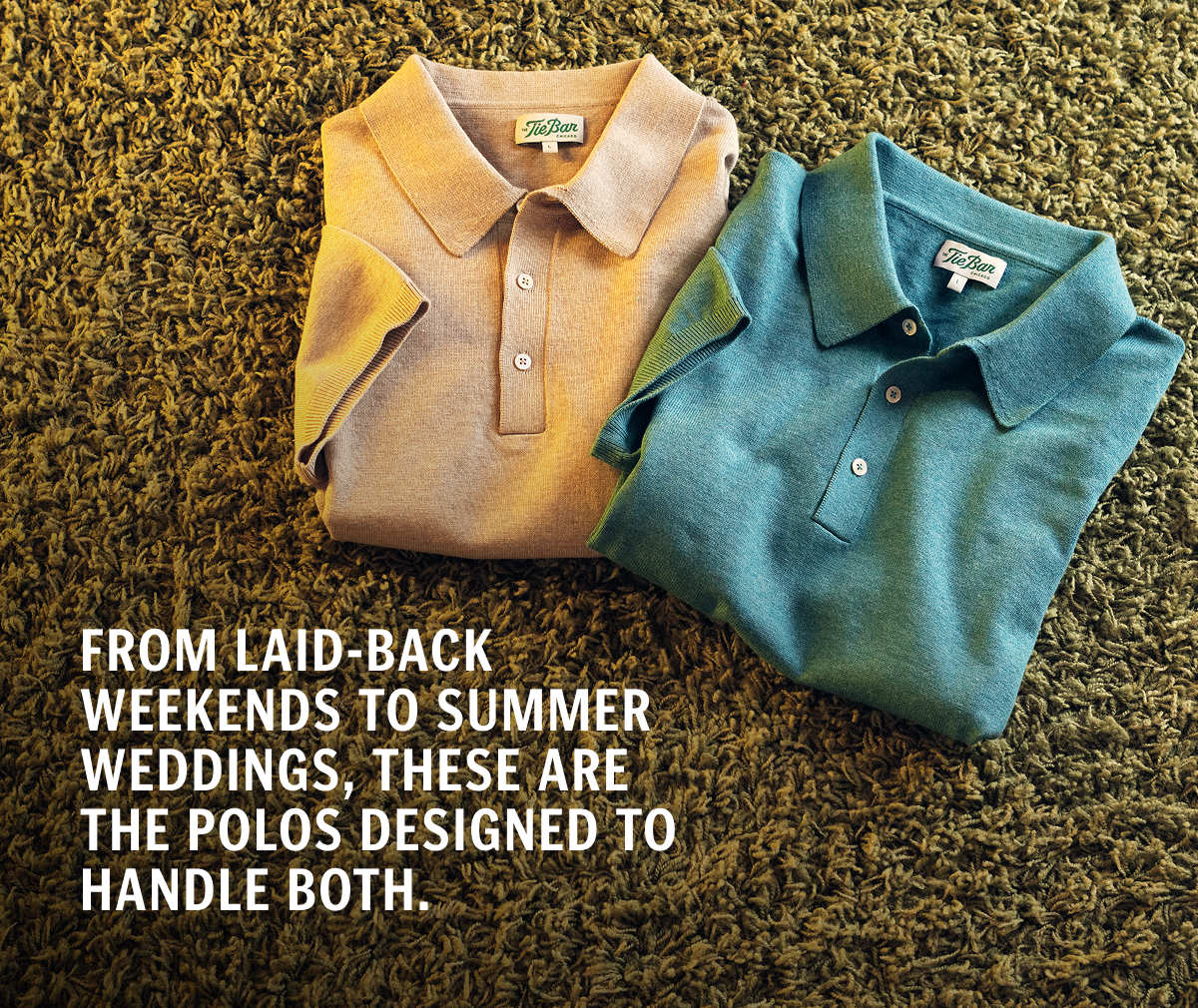 From laid-back weekends to summer weddings, these are the polos designed to handle both. 