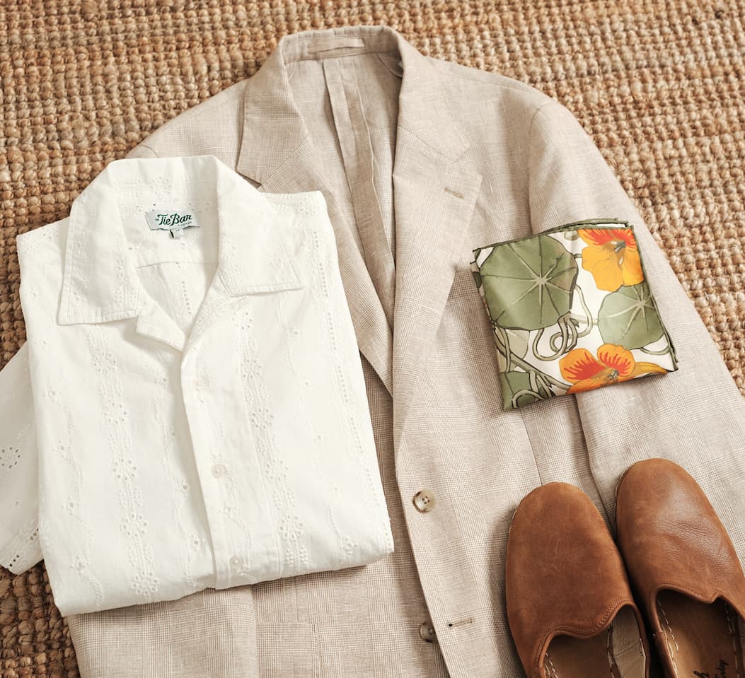 Pair them with crisp dress shirts, relaxed suiting, or lightweight separates for a look that feels polished but effortless. Shop The Collection