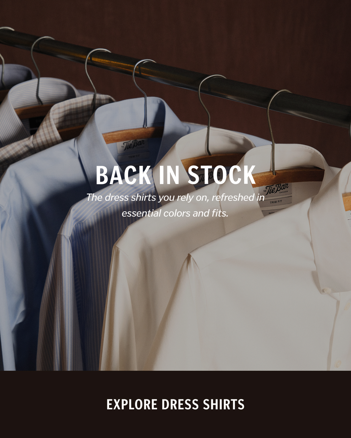 Back in Stock. The dress shirts you rely on, refreshed in essential colors and fits. Explore Dress Shirts