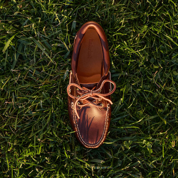Men's Timberland® Authentic 3-Eye Lug Handsewn Boat Shoe