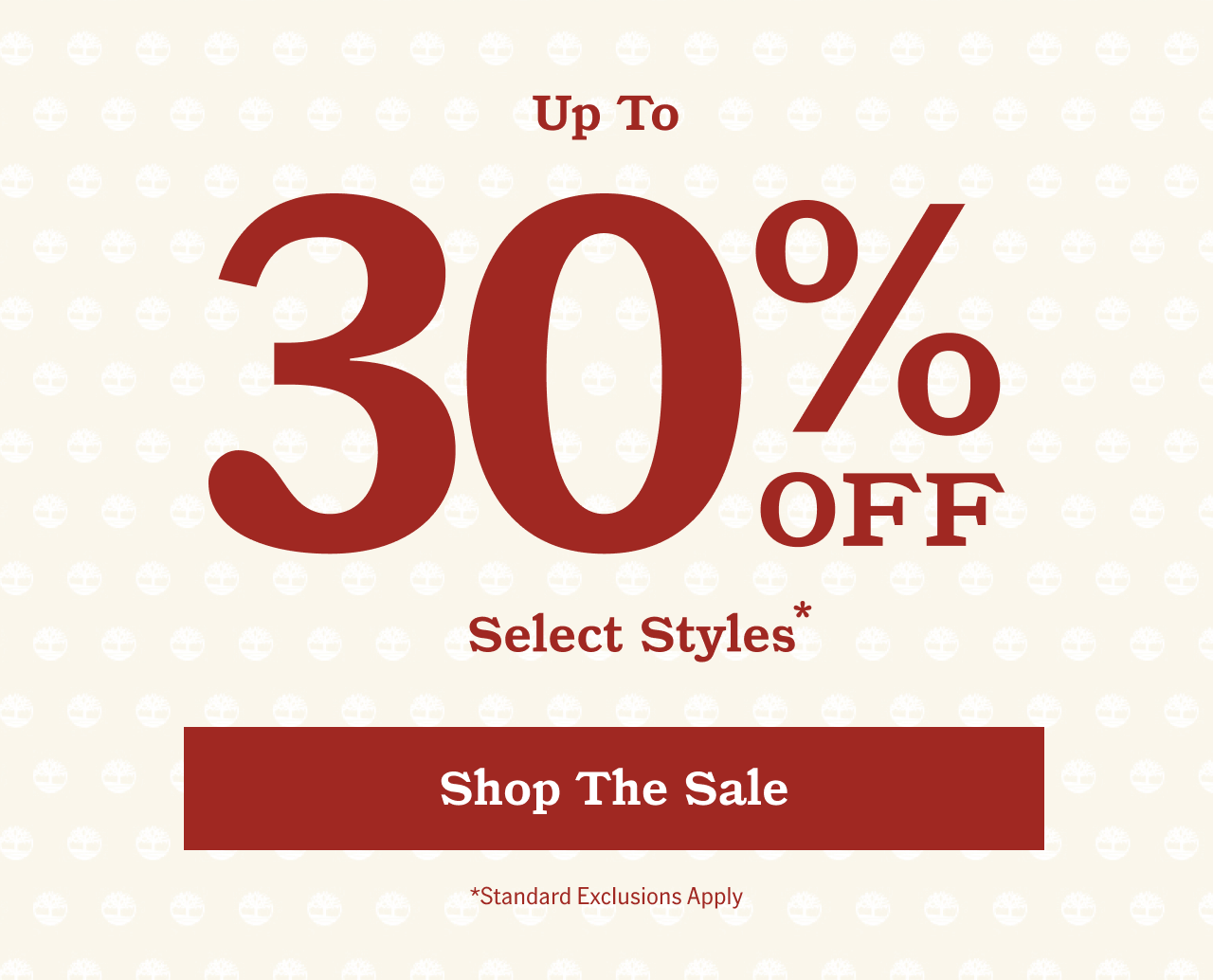 Up To 30% Off Select Styles