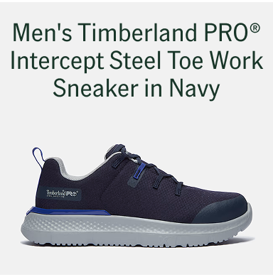 Men's Timberland PRO® Intercept Steel Toe Work Sneaker in Navy