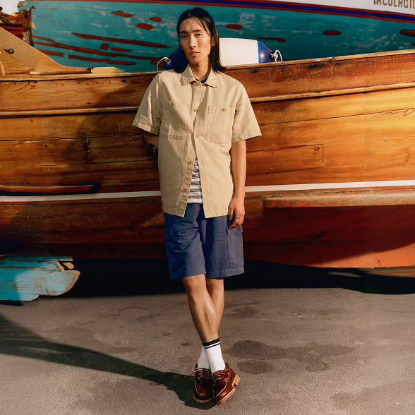 Men's Timberland® Authentic 3-Eye Lug Handsewn Boat Shoe