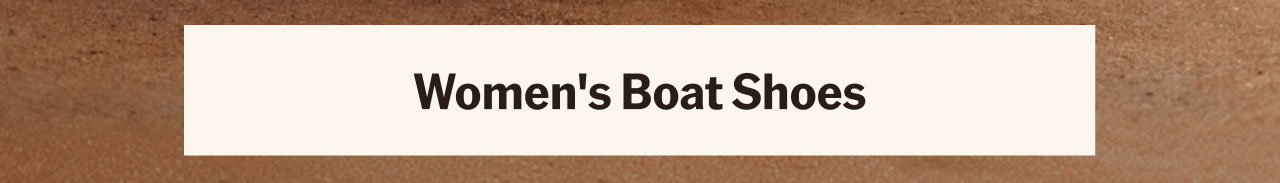 Women's Boat Shoes