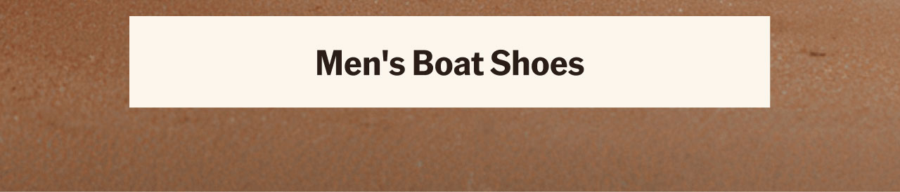 Men's Boat Shoes