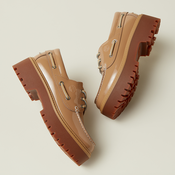 Women's Stone Street Platform Boat Shoe