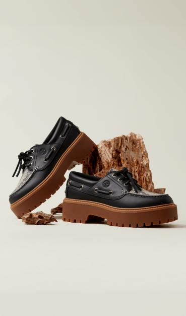 Women’s Stone Street Platform Boat Shoe