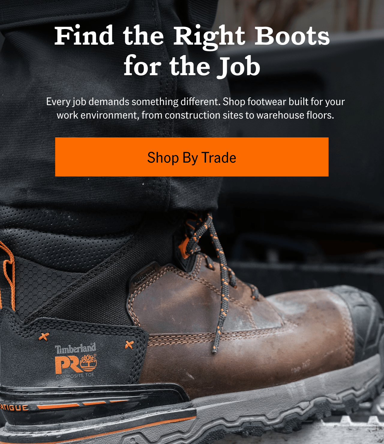 Find the Right Boots for the Job