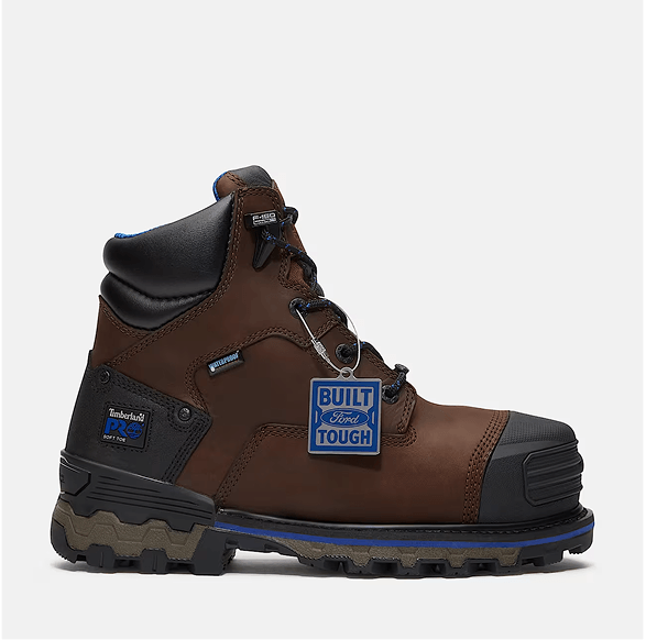 Men's Timberland PRO® x Ford Boondock Brown 6-inch Waterproof Work Boot