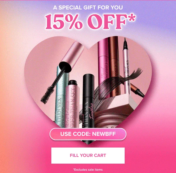 15% Off First Order