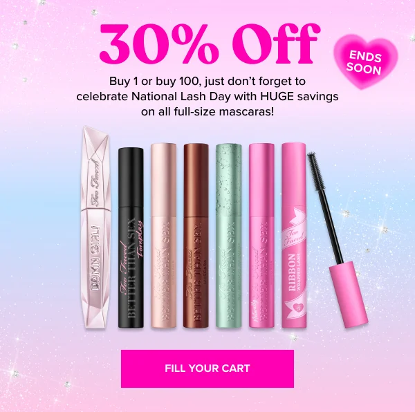 30% Off Full Size Mascaras