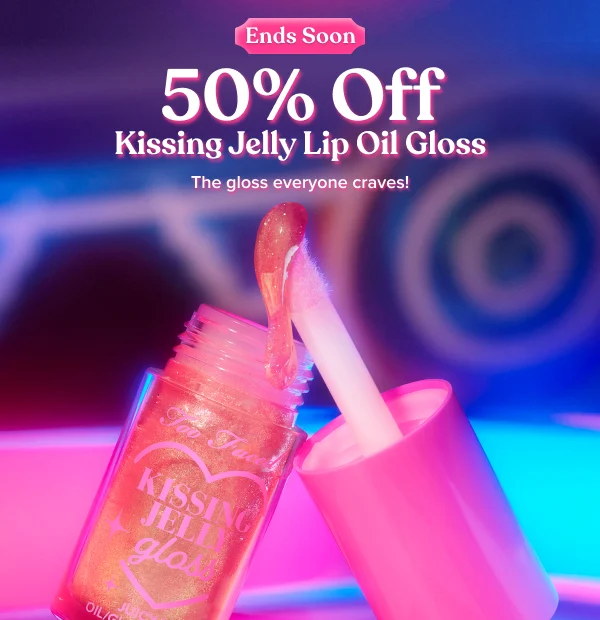 50% off Kissing Jelly Lip Oil Gloss