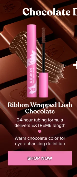 Ribbon Wrapped Lash in Chocolate
