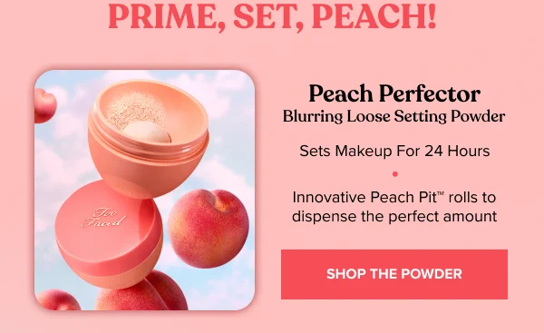 Peach Setting Powder