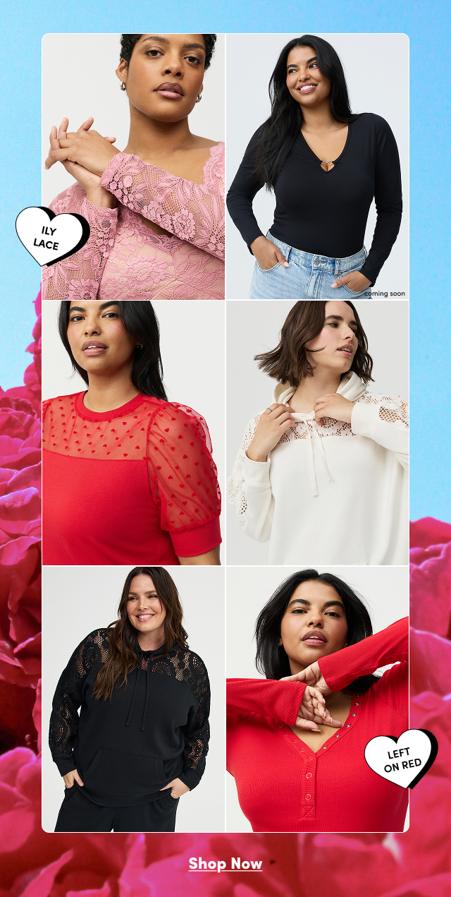ILY Lace | Left On Red | Shop Now >
