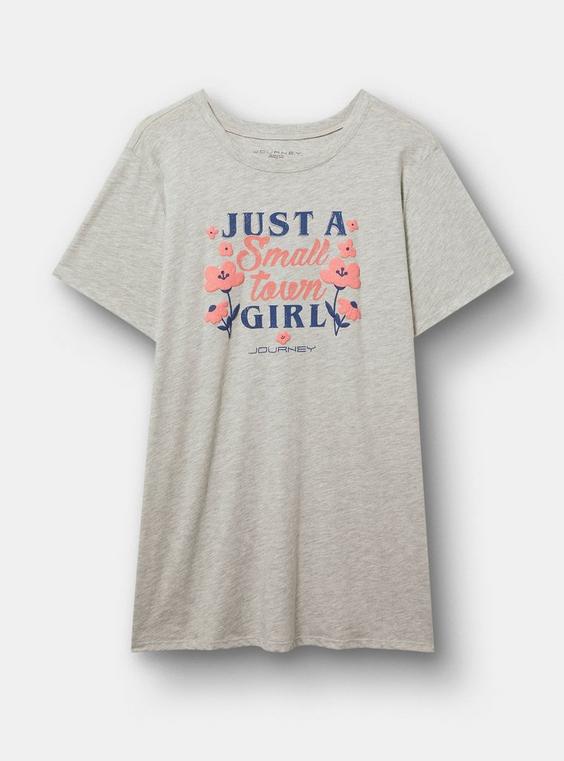 Journey Classic Cotton Jersey Tee