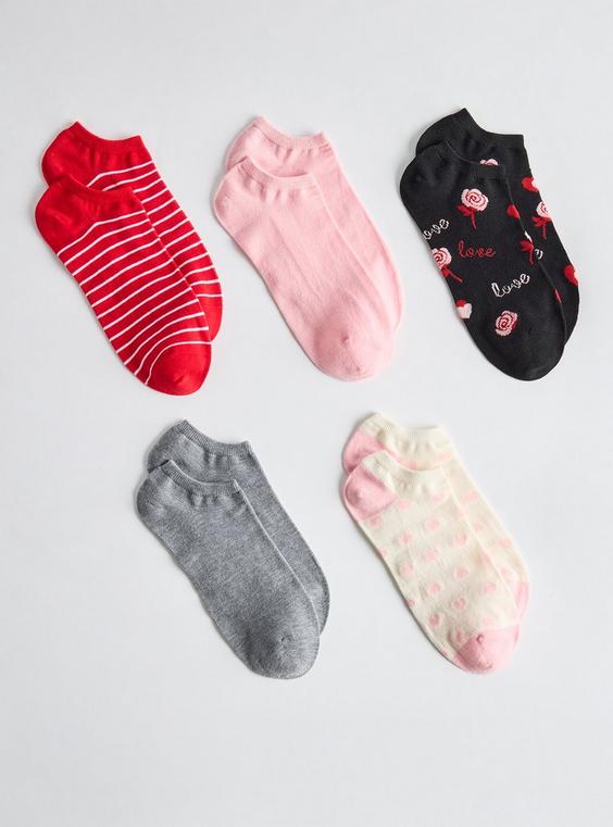 Valentine's Day Sockws 5-Pack