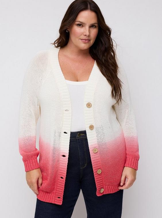 Studio Ombre Boyfriend Cardigan