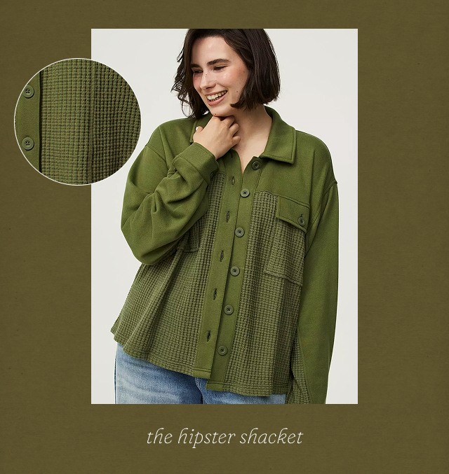 the hipster shacket